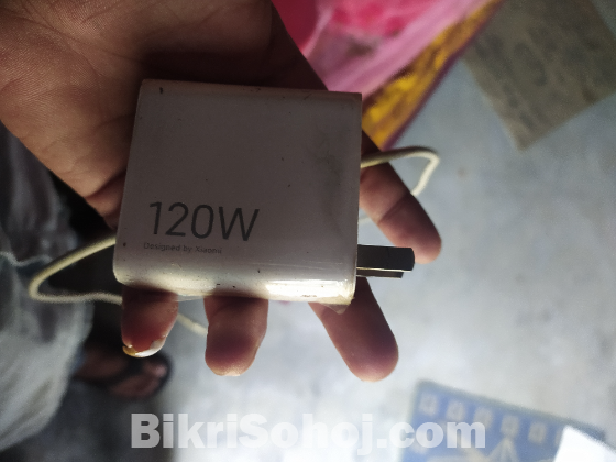 Redmi note 13 pro+ 120w fast charger
